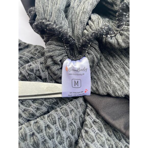 BOOM BOOTY, SIZE M, BOOTY ENHANCING LEGGINGS, GRAY - Picture 5 of 5